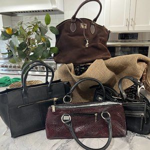 Dooney & Bourke purses plus Wine Purse